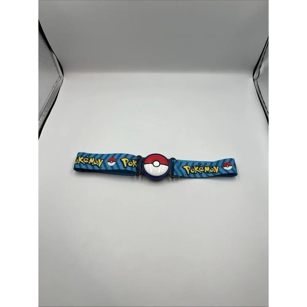 Pokemon Clip N Go Belt (Blue) 2018 TOMY Toys Adjustable Strap NICE BELT SEE ALL